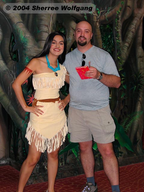 Pocahontas with Dan
