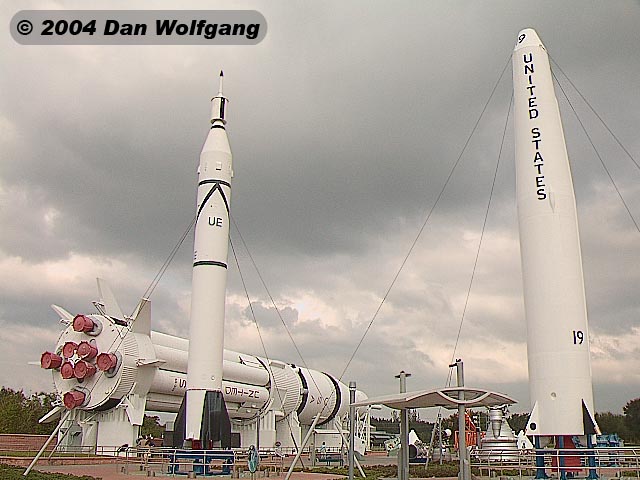 Rocket Garden at Kennedy Space Center