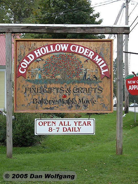 Cold Hollow Cider Mill