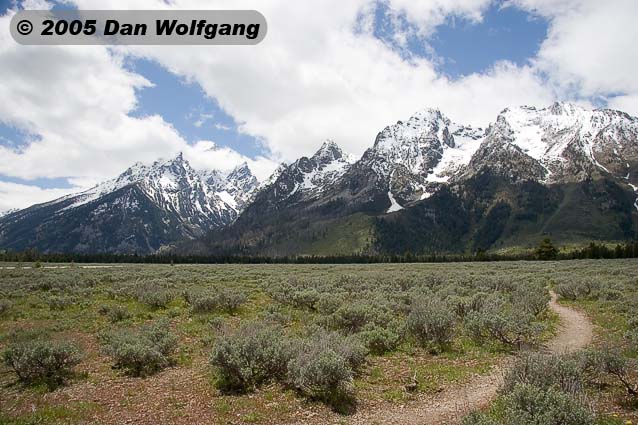 Teton Mountain Range