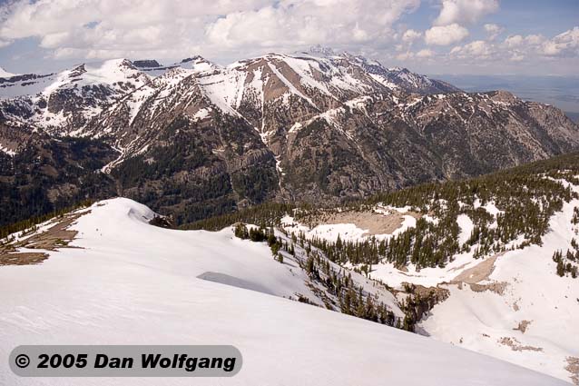 The View from Rendezvous Mountain at 10,450 Feet