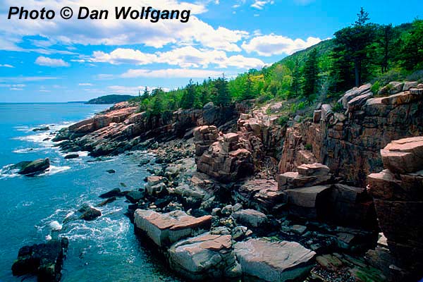 Otter Cliffs in Acadia National Park, Maine