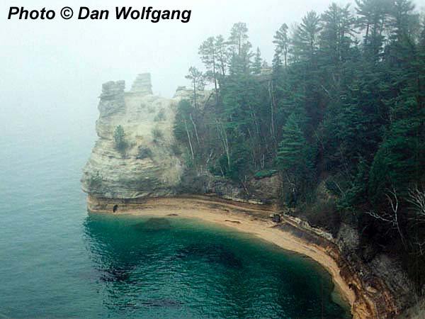 Picture Rock on Lake Superior, Michigan