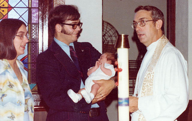 Dan being Baptized